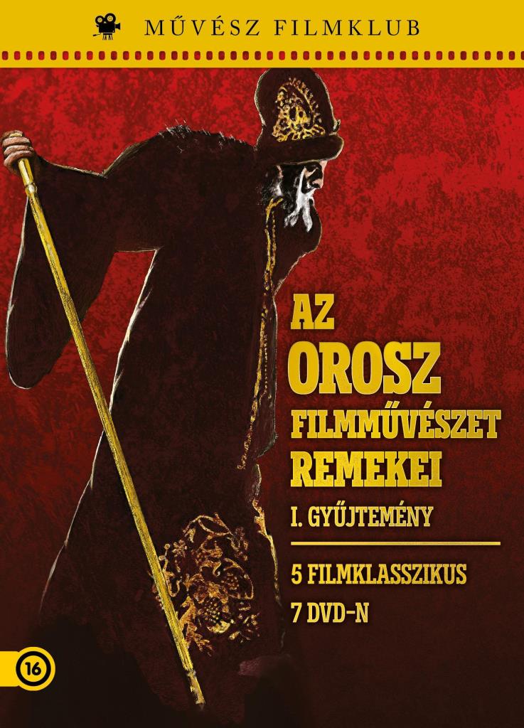 AZ OROSZ FILMMŰVÉSZET REMEKEI I. - DÍSZDOBOZ, EGYEDI SORSZÁMOZOTT!  - DVD -