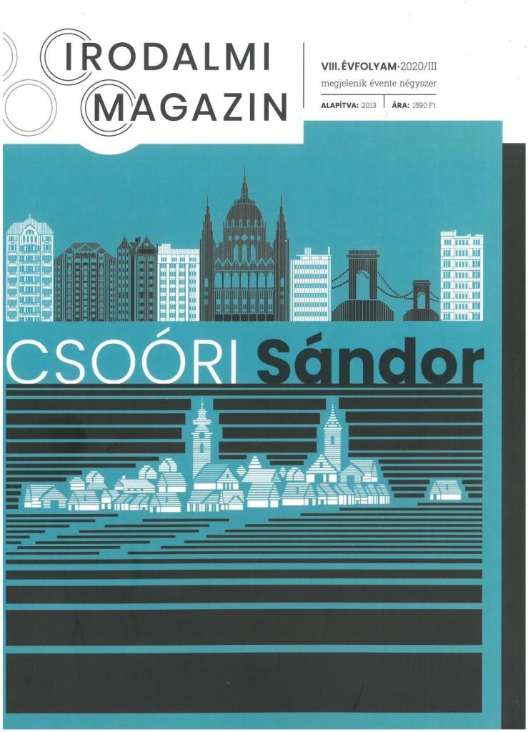 IRODALMI MAGAZIN 2020/3 - CSOÓRI SÁNDOR