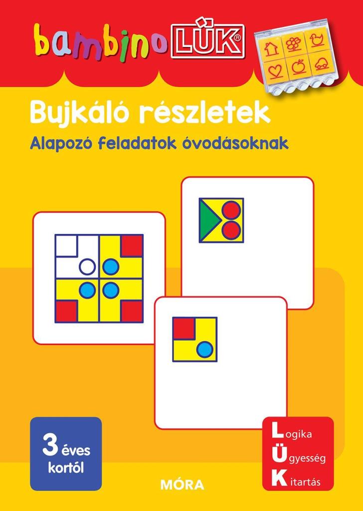 BUJKÁLÓ RÉSZLETEK - ALAPOZÓ FELADATOK ÓVODÁSOKNAK - BAMBINOLÜK