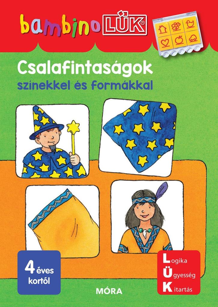 CSALAFINTASÁGOK SZÍNEKKEL ÉS FORMÁKKAL - BAMBINOLÜK