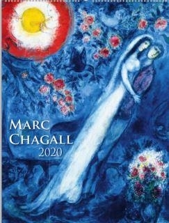 MARC CHAGALL - MŰVÉSZETI FALINAPTÁR - 2020