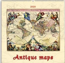 ANTIQUE MAPS - MŰVÉSZETI FALINAPTÁR - 2020