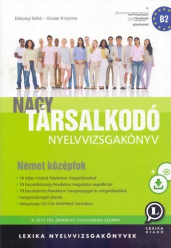 NAGY TÁRSALKODÓ NYELVVIZSGAKÖNYV - NÉMET KÖZÉPFOK