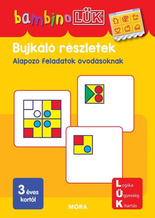 BUJKÁLÓ RÉSZLETEK - ALAPOZÓ FELADATOK ÓVODÁSOKNAK - BAMBINOLÜK