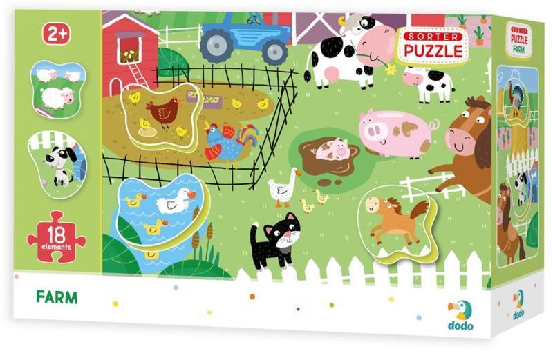 DODO PUZZLE FARM 18 DB 2+