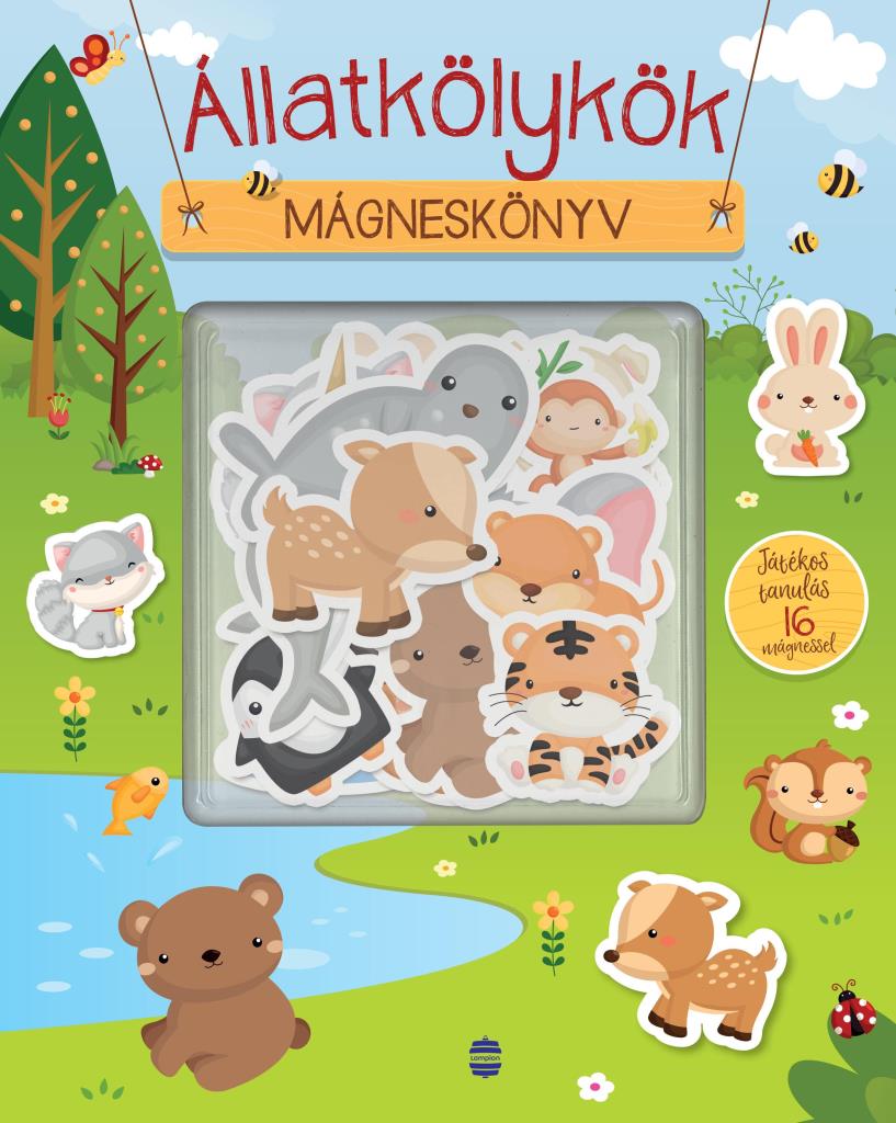 ÁLLATKÖLYKÖK - MÁGNESKÖNYV