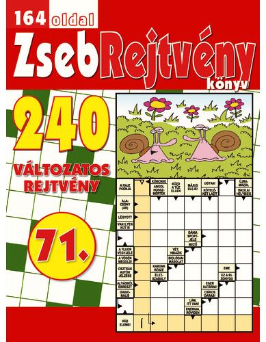 ZSEBREJTVÉNY KÖNYV 71.