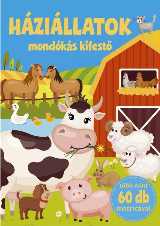 HÁZIÁLLATOK - MONDÓKÁS KIFESTŐ