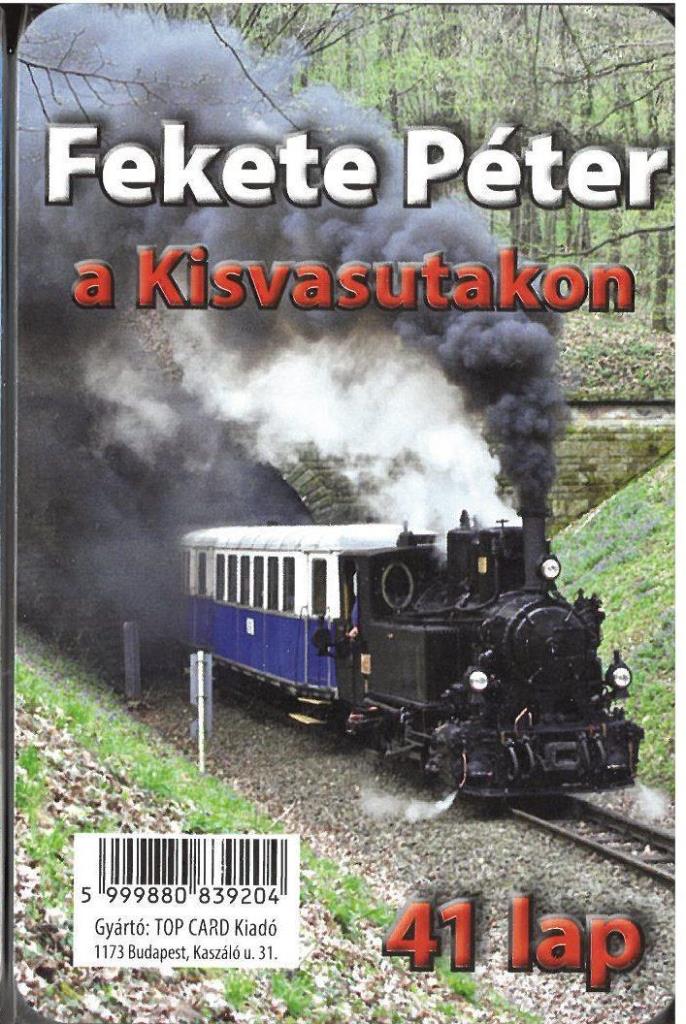 FEKETE PÉTER A KISVASUTAKON - KÁRTYA (41 LAP)