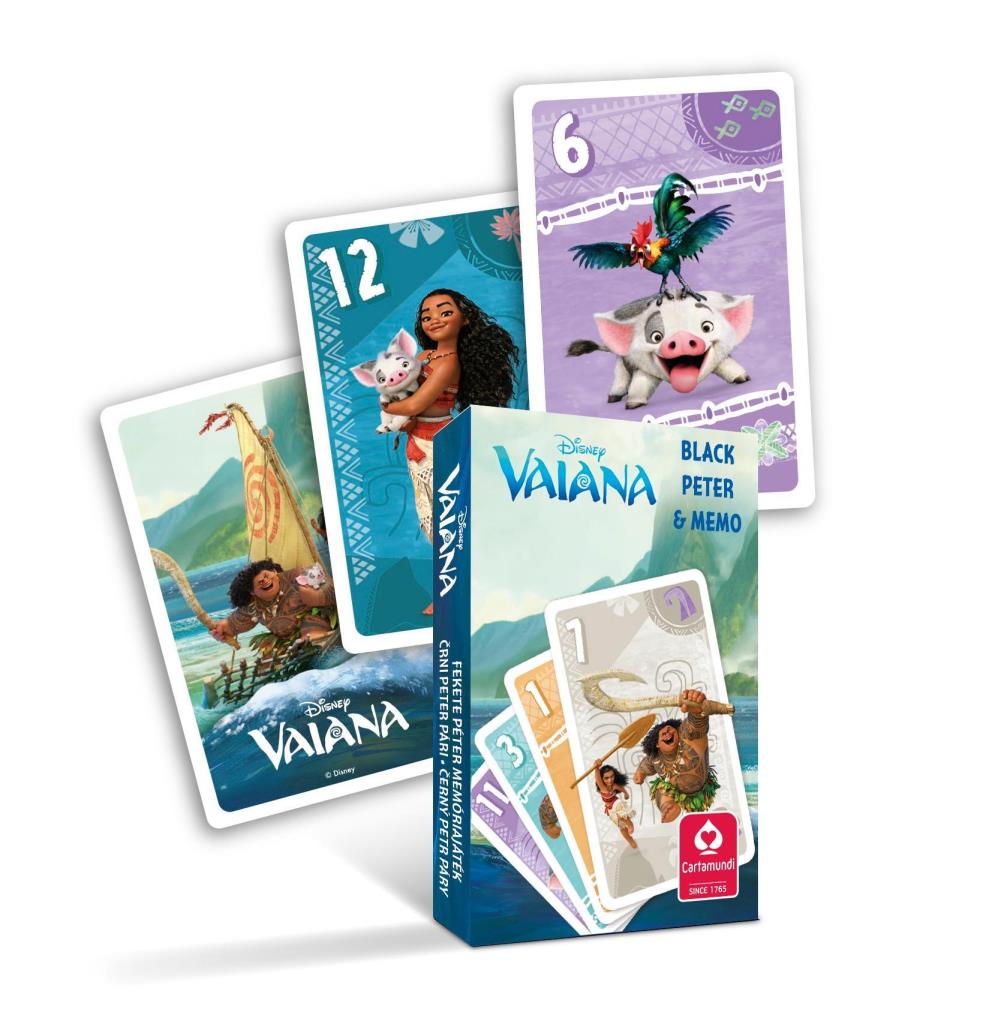 VAIANA MINI FEKETE PÉTER ÉS MEMÓRIA KÁRTYA