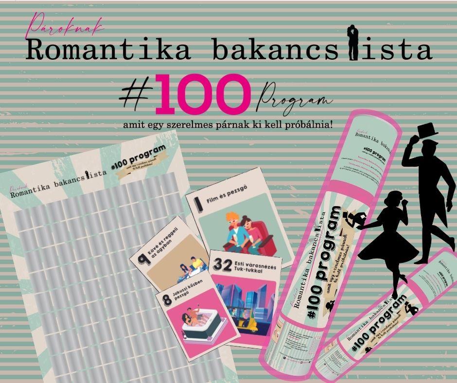 ROMANTIKA BAKANCSLISTA POSZTER