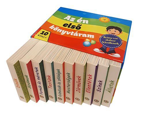 AZ ÉN ELSŐ KÖNYVTÁRAM (10 KÖNYV DOBOZBAN)