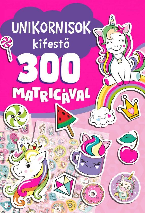 UNIKORNISOK KIFESTŐ 300 MATRICÁVAL