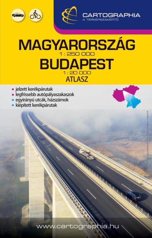 MAGYARORSZÁG+BUDAPEST KOMBI ATLASZ