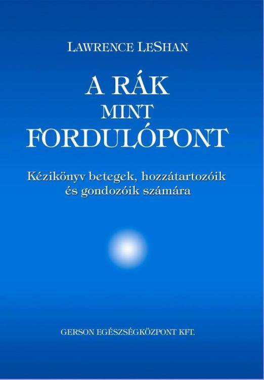 A RÁK, MINT FORDULÓPONT - KÉZIKÖNYV