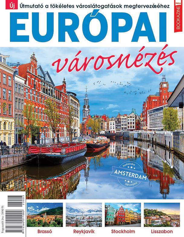 FÜLES BOOKAZINE: EURÓPAI VÁROSNÉZÉS