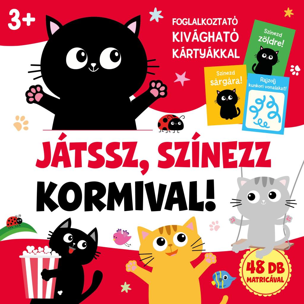 JÁTSSZ, SZÍNEZZ KORMIVAL! (48 DB MATRICÁVAL)