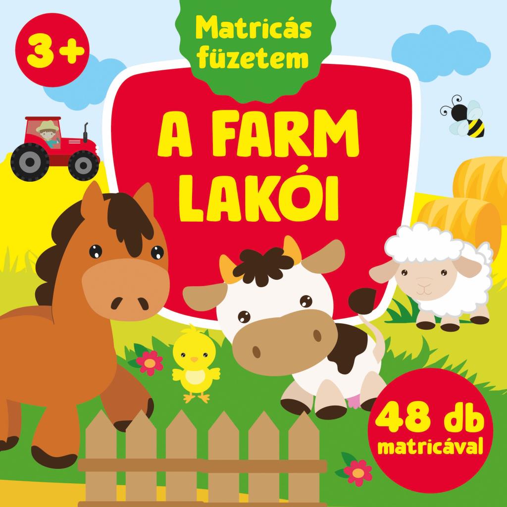 A FARM LAKÓI - MATRICÁS FÜZETEM (48 DB MATRICÁVAL)