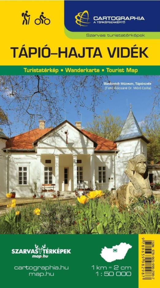TÁPIÓ-HAJTA VIDÉK TURISTATÉRKÉP