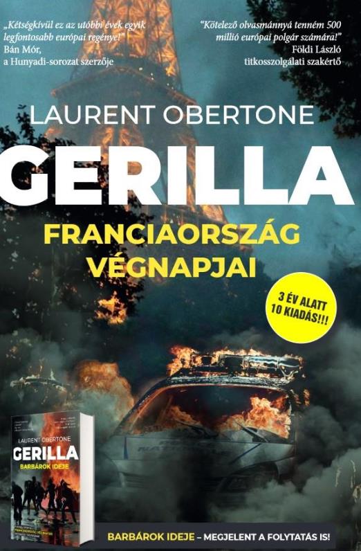 GERILLA - FRANCIAORSZÁG VÉGNAPJAI (3 ÉV ALATT 10 KIADÁS)