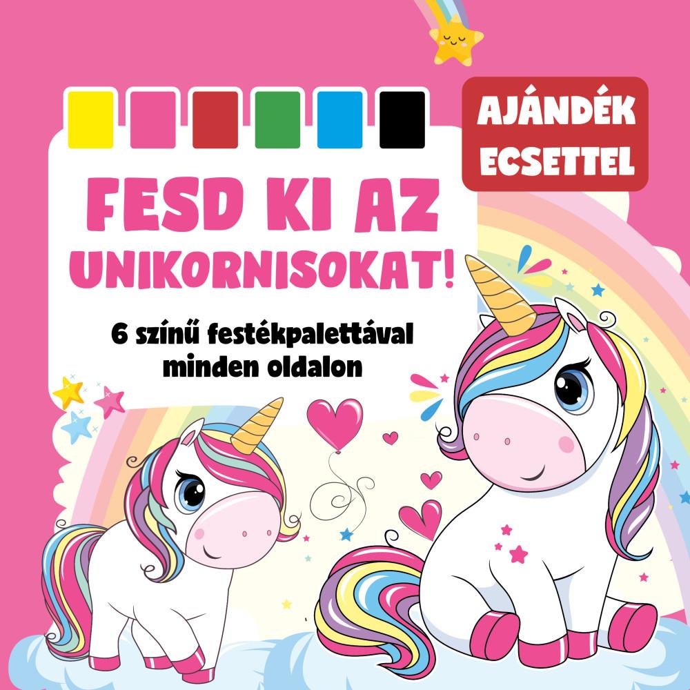 FESD KI AZ UNIKORNISOKAT! - AJÁNDÉK ECSETTEL