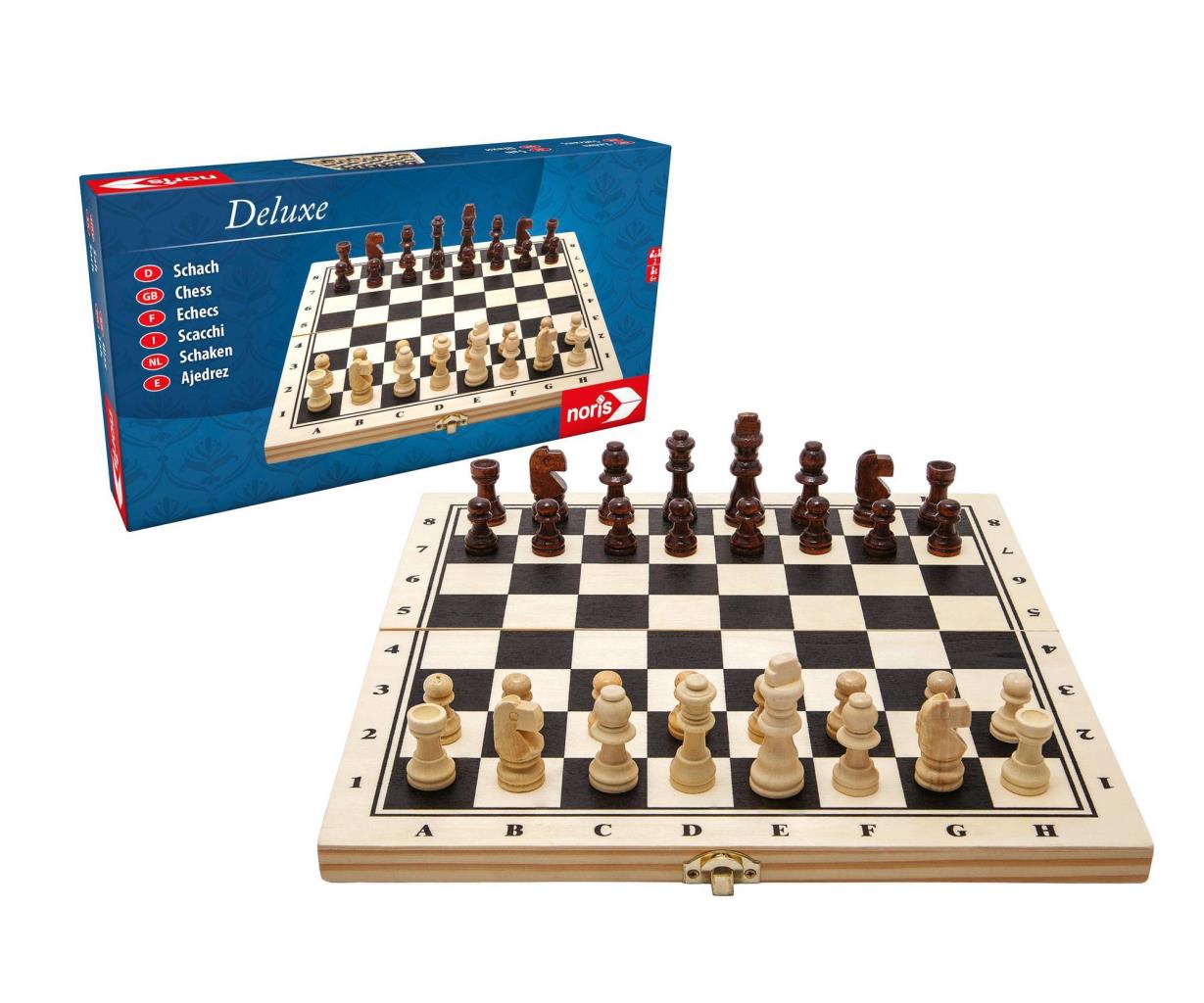 DELUXE WOODEN CHESS (FA SAKK)