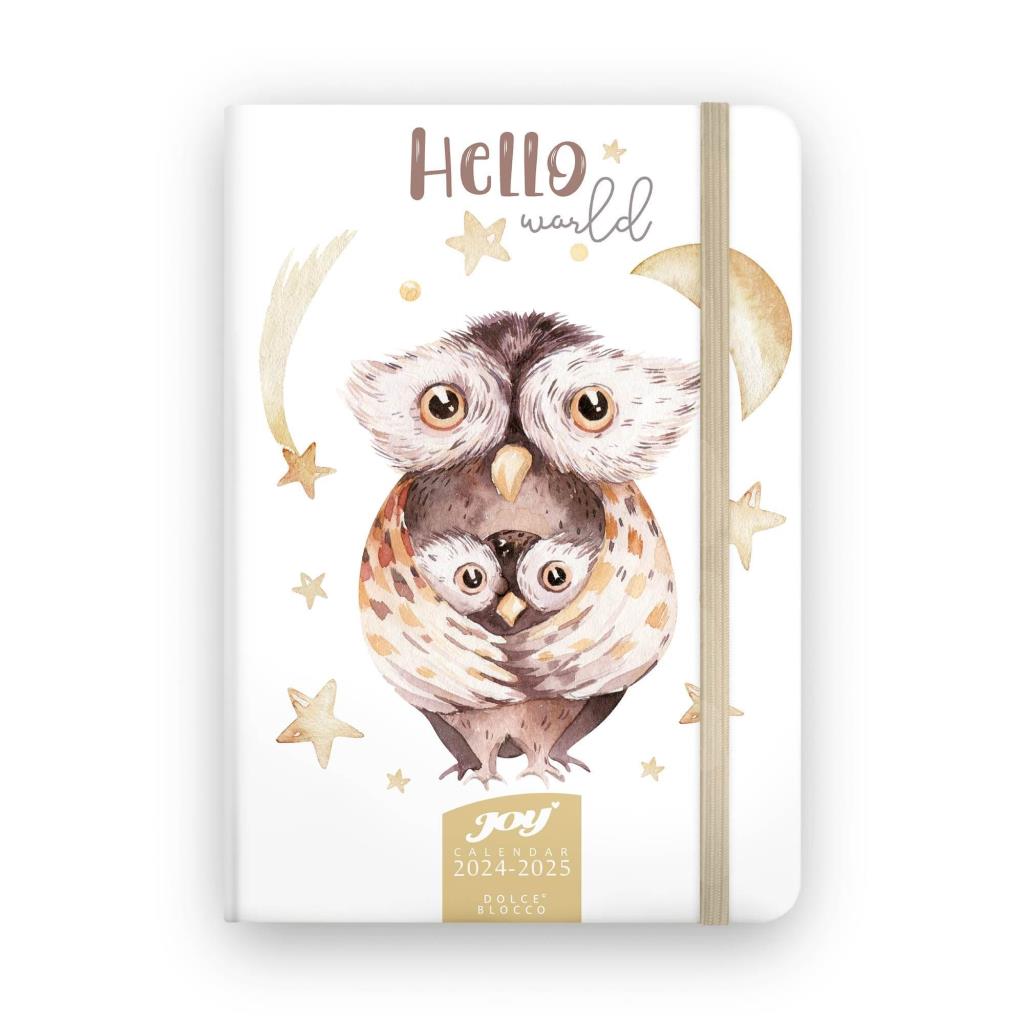 JOY CALENDAR HETI TERVEZŐ B6 - DOLCE BLOCCO - HELLO 2024-2025