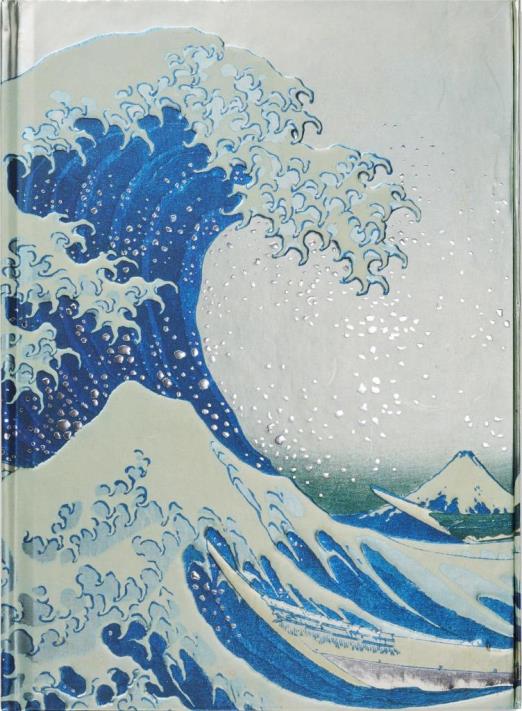 FLAME TREE A5 NOTESZ HOKUSAI: THE GREAT WAVE