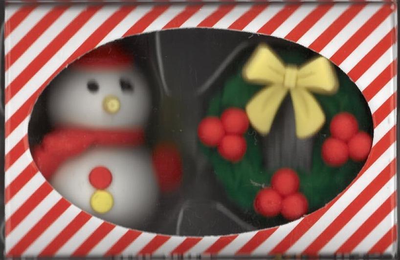 RADÍR TRENDHAUS KARÁCSONYI 2 DB-OS HÓEMBER+KOSZORÚ