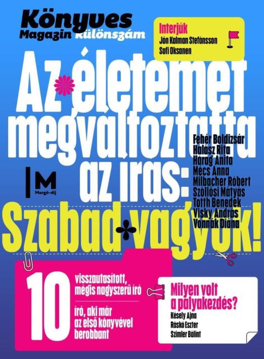 KÖNYVES MAGAZIN - KÜLÖNSZÁM + MÁGNESES KÖNYVJELZŐ