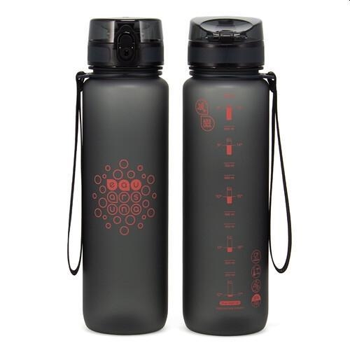 ARS UNA MOTIVÁCIÓS KULACS MATT - 1000ML DARK GREY (5133) 25