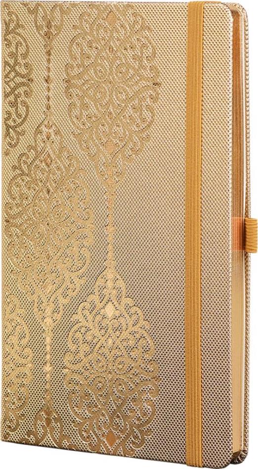 CASTELLI NOTESZ A5 ORIENTAL CHARME GOLD ARABESQUE