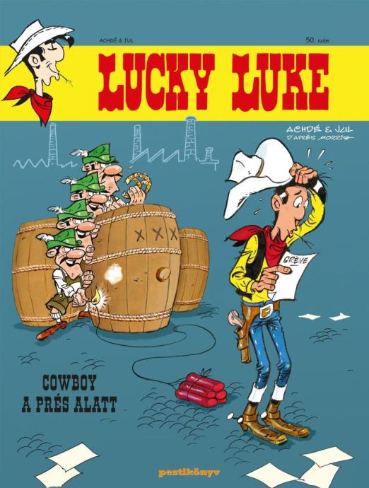 LUCKY LUKE 50. - COWBOY A PRÉS ALATT