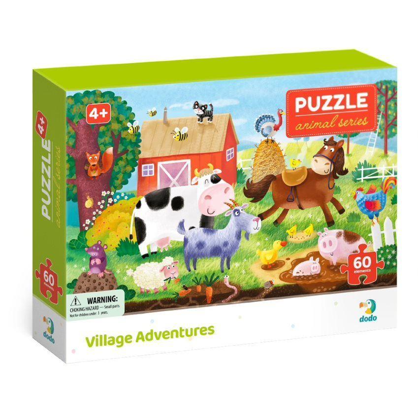 DODO PUZZLE FALUSI KALADOK 60 DB 4+