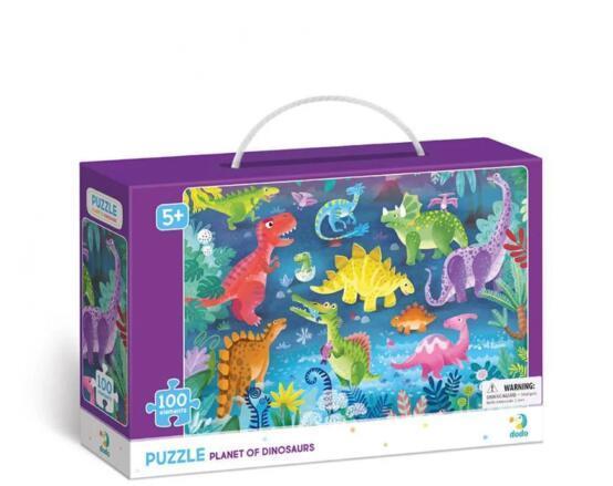 DODO PUZZLE DINÓK 100 DB 5+