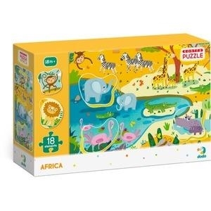 DODO PUZZLE AFRIKA 18 DB 2+