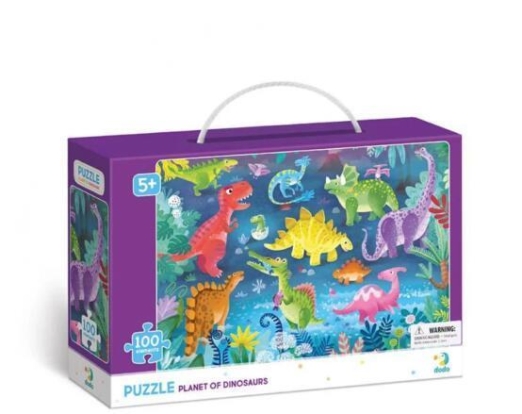 DODO PUZZLE DINÓK 100 DB 5+