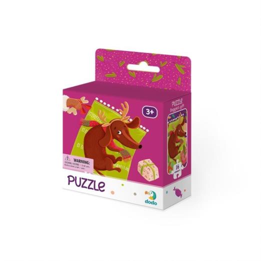 DODO PUZZLE KUTYUS AJÁNDÉKA 16 DB 3+
