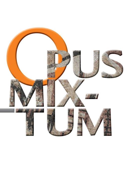 OPUS MIXTUM  TANULMÁNYOK A FIATAL MŰVÉSZETTÖRTÉNÉSZEK VIII. KONFERENCIÁJÁNAK EL