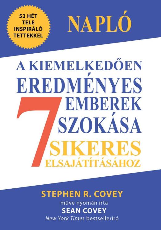 NAPLÓ A KIEMELKEDŐEN EREDMÉNYES EMBEREK 7 SZOKÁSA SIKERES ELSAJÁTÍTÁSÁHOZ