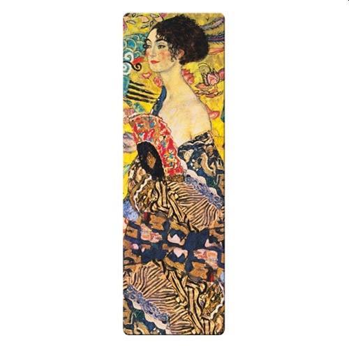 KÖNYVJELZŐ FRIDOLIN GUSTAV KLIMT ´HÖLGY LEGYEZŐVEL´