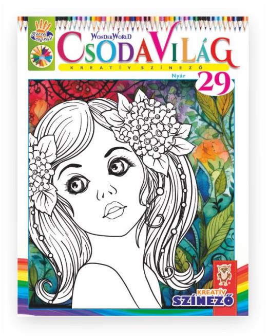 CSODAVILÁG KREATÍV SZÍNEZŐ 29. - NYÁR
