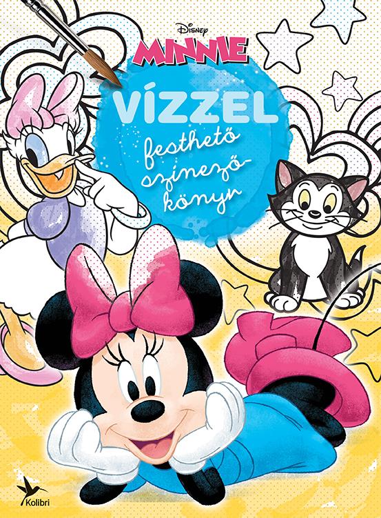 VÍZZEL FESTHETŐ SZÍNEZŐKÖNYV - MINNIE