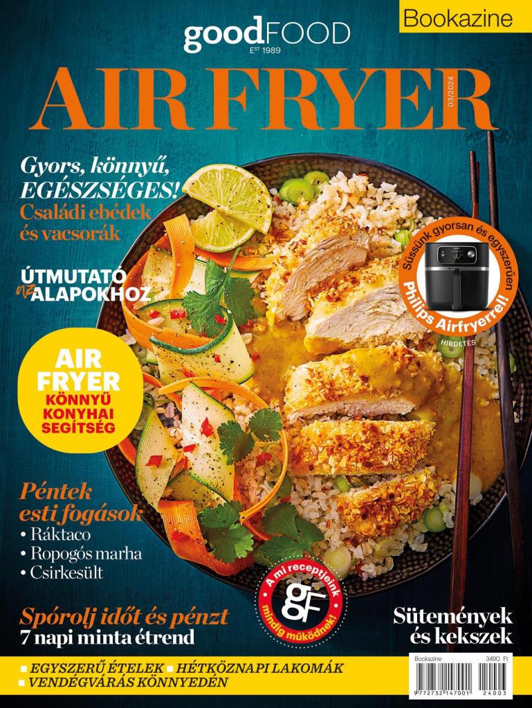 AIR FRYER - GOODFOOD BOOKAZINE 2024/3.