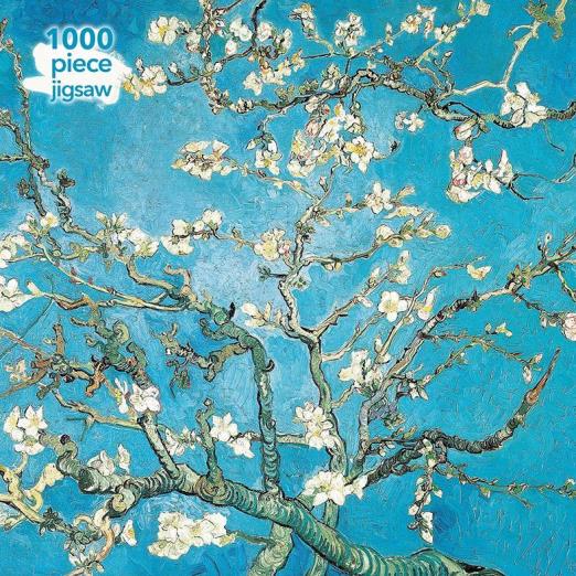 FLAME TREE PUZZLE 1000 DB ALMOND BLOSSOM