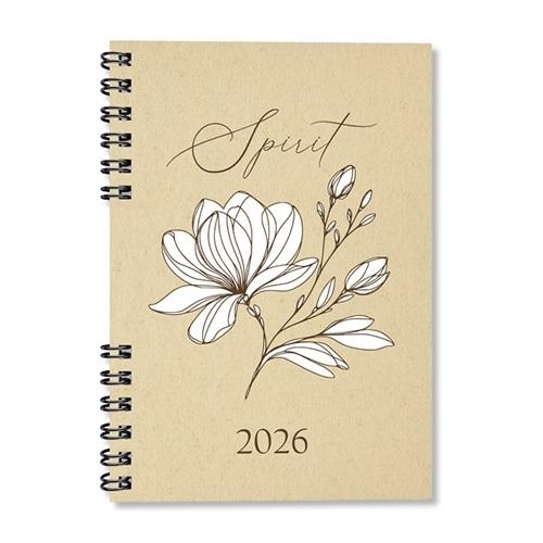 HATÁRIDŐNAPLÓ PERIOD ECO A/5 HETI SPIRÁLOS SPIRIT 2026