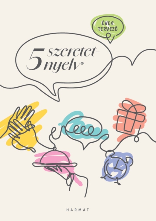 5 SZERETETNYELV - ÉVES TERVEZŐ (FEHÉR)