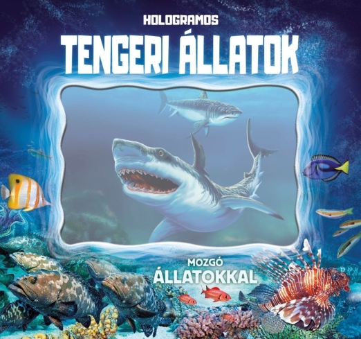 HOLOGRAMOS TENGERI ÁLLATOK - MOZGÓ ÁLLATOKKAL