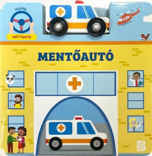 MENTŐAUTÓ ( FÁBÓL KÉSZÜLT AUTÓVAL)