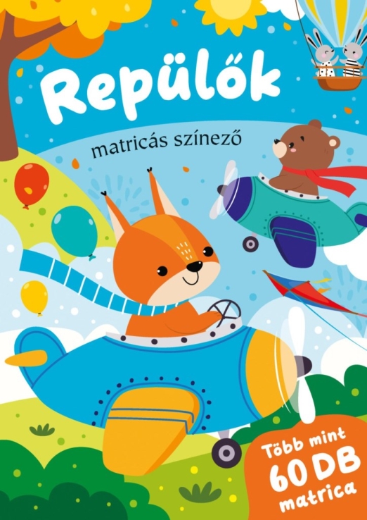 REPÜLŐK - MATRICÁS SZÍNEZŐ - TÖBB MINT 60 DB MATRICA